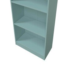 Bücherregal >i-JOY< in Aqua-Grün - 52x180x25 (BxHxT)