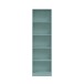 Bücherregal >i-JOY< in Aqua-Grün - 52x180x25 (BxHxT)