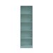 Bücherregal >i-JOY< in Aqua-Grün - 52x180x25 (BxHxT)