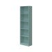 Bücherregal >i-JOY< in Aqua-Grün - 52x180x25 (BxHxT)