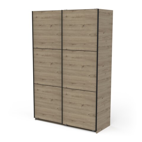 Schiebetürenschrank >ALHAMBRA< in Eiche Royal - 148x223,7x59,9cm (BxHxT)