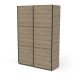 Schiebetürenschrank >ALHAMBRA< in Eiche Royal - 148x223,7x59,9cm (BxHxT)