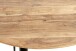 Beistelltisch >52943< in akazie, schwarz, Massivholz, Metall - 46x65cm (HxD)