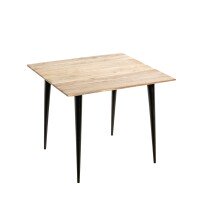 Beistelltisch >52956< in akazie, schwarz,...