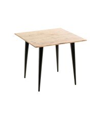 Beistelltisch >52957< in akazie, schwarz,...