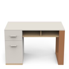 Schreibtisch >CAMILLIA< in grau - 120x76,5x59,8cm...