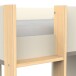 Etagenbett >CAMILLIA< in grau - 203,8x183x104,1cm (BxHxT)
