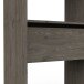 Vorhang-Schrank >CHICAGO< in Vulcano Eiche - 113,8x191,5x50cm (BxHxT)