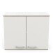 Hängeschrank >COOKING< in Matt weiß - 78,2x63,2x32,8cm (BxHxT)