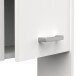 Umbauschrank >CORALIE 3< in Matt weiß - 63,8x184,9x19,4cm (BxHxT)