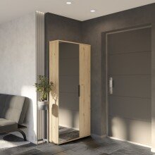 Schuhschrank >EBONY< in Eiche royal -...