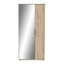Schuhschrank >EBONY< in Eiche royal - 82,8x178,4x23,9cm (BxHxT)