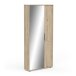 Schuhschrank >EBONY< in Eiche royal - 82,8x178,4x23,9cm (BxHxT)