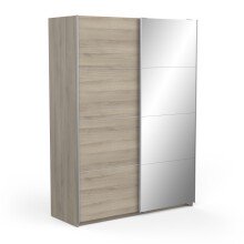 Schiebetürenschrank >FAST4< in Kronberg Eiche - 148x203x58,7cm (BxHxT)