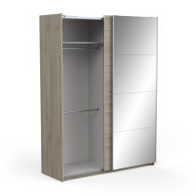 Schiebetürenschrank >FAST4< in Kronberg Eiche - 148x203x58,7cm (BxHxT)