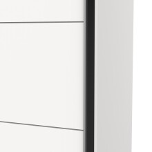 Schiebetürenschrank >GHOST< in Matt weiß - 194,5x203x59,9cm (BxHxT)