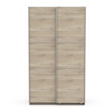 Schiebetürenschrank >GHOST< in Kronberg Eiche - 116,5x203x59,8cm (BxHxT)