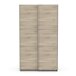Schiebetürenschrank >GHOST< in Kronberg Eiche - 116,5x203x59,8cm (BxHxT)