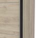 Schiebetürenschrank >GHOST< in Kronberg Eiche - 148x203x59,8cm (BxHxT)