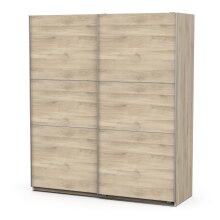 Schiebetürenschrank >GHOST< in Kronberg Eiche - 178,1x203x59,9cm (BxHxT)