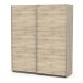 Schiebetürenschrank >GHOST< in Kronberg Eiche - 178,1x203x59,9cm (BxHxT)