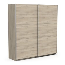Schiebetürenschrank >GHOST< in Kronberg Eiche - 194,5x203x59,9cm (BxHxT)