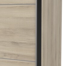 Schiebetürenschrank >GHOST< in Kronberg Eiche - 194,5x203x59,9cm (BxHxT)