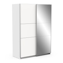 Schiebetürenschrank >GHOST< in Matt weiß...