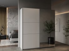 Schiebetürenschrank >GHOST< in Matt weiß...