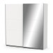 Schiebetürenschrank >GHOST< in Matt weiß - 194,5x203x59,9cm (BxHxT)