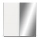 Schiebetürenschrank >GHOST< in Matt weiß - 194,5x203x59,9cm (BxHxT)