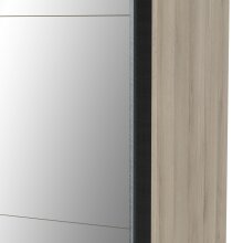 Schiebetürenschrank >GHOST< in Kronberg Eiche - 194,5x203x59,9cm (BxHxT)