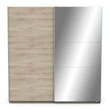 Schiebetürenschrank >GHOST< in Kronberg Eiche - 194,5x203x59,9cm (BxHxT)