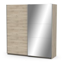 Schiebetürenschrank >GHOST< in Kronberg Eiche - 194,5x203x59,9cm (BxHxT)