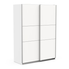 Schiebetürenschrank >GHOST< in Matt weiß...