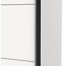 Schiebetürenschrank >GHOST< in Matt weiß - 148x203x59,8cm (BxHxT)