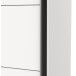 Schiebetürenschrank >GHOST< in Matt weiß - 148x203x59,8cm (BxHxT)