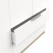 Drehtürenschrank >GHOST< in Matt weiß - 157,3x203x51,1cm (BxHxT)