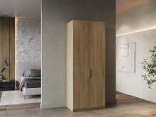 Drehtürenschrank >GHOST< in Kronberg Eiche -...