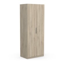 Drehtürenschrank >GHOST< in Kronberg Eiche - 79,4x203x51,1cm (BxHxT)