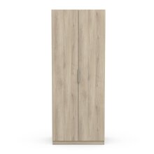 Drehtürenschrank >GHOST< in Kronberg Eiche - 79,4x203x51,1cm (BxHxT)