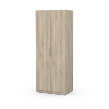 Drehtürenschrank >GHOST< in Kronberg Eiche - 79,4x203x51,1cm (BxHxT)