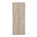 Drehtürenschrank >GHOST< in Kronberg Eiche - 79,4x203x51,1cm (BxHxT)