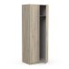 Drehtürenschrank >GHOST< in Kronberg Eiche - 79,4x203x51,1cm (BxHxT)
