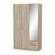 Drehtürenschrank >GHOST< in Kronberg Eiche - 119,4x203x51,1cm (BxHxT)