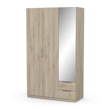 Drehtürenschrank >GHOST< in Kronberg Eiche - 119,4x203x51,1cm (BxHxT)