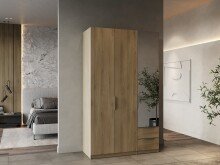 Drehtürenschrank >GHOST< in Kronberg Eiche -...