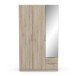 Drehtürenschrank >GHOST< in Kronberg Eiche - 119,4x203x51,1cm (BxHxT)