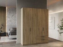 Drehtürenschrank >GHOST< in Kronberg Eiche -...