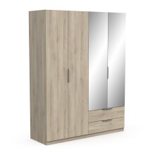 Drehtürenschrank >GHOST< in Kronberg Eiche - 157,3x203x51,1cm (BxHxT)